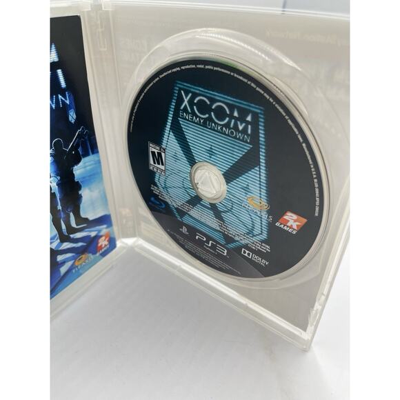 XCOM: Enemy Unknown PS3 (PlayStation 3, 2012) CIB Complete - Picture 4 of 7